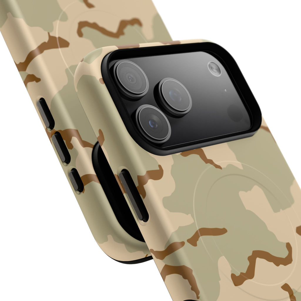 MagSafe® Compatible Tough Phone Case | Desert Camo (DCU) Rugged Protective Cover