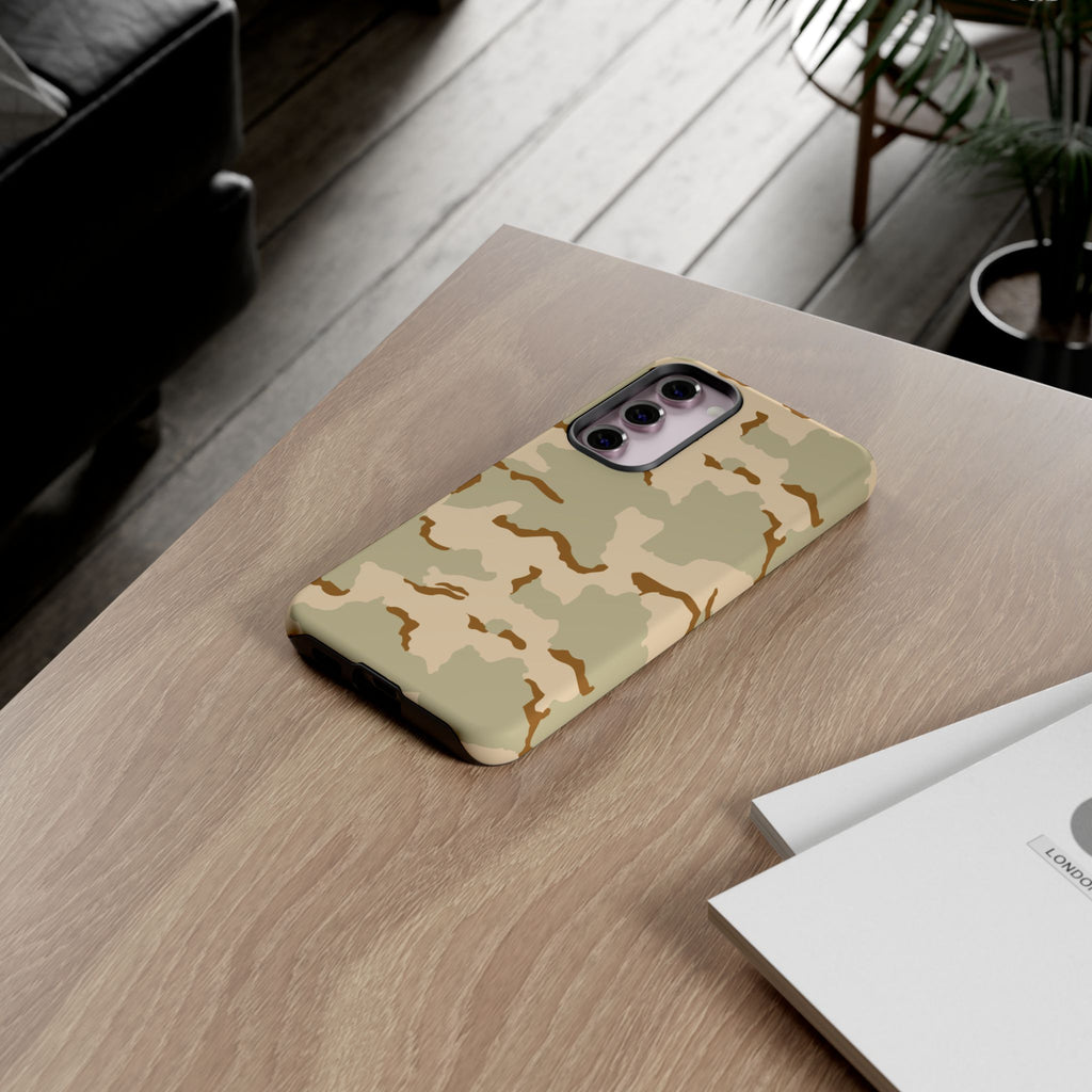 Desert Camo (DCU) Tough Phone Case | Military-Inspired Dual-Layer Protection