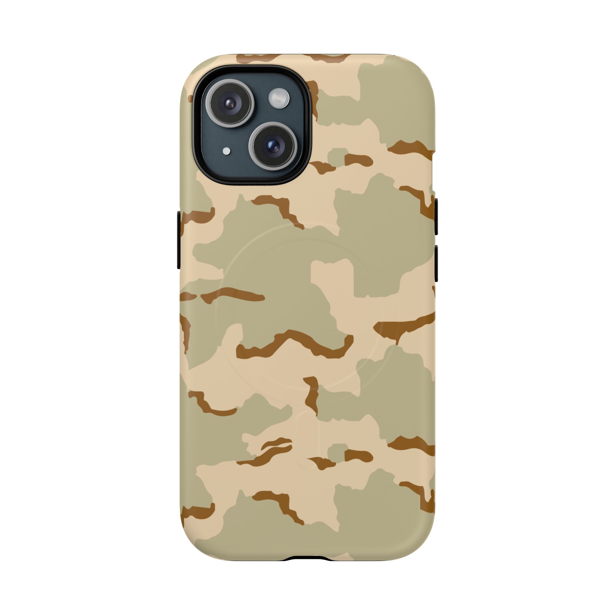 MagSafe® Compatible Tough Phone Case | Desert Camo (DCU) Rugged Protective Cover