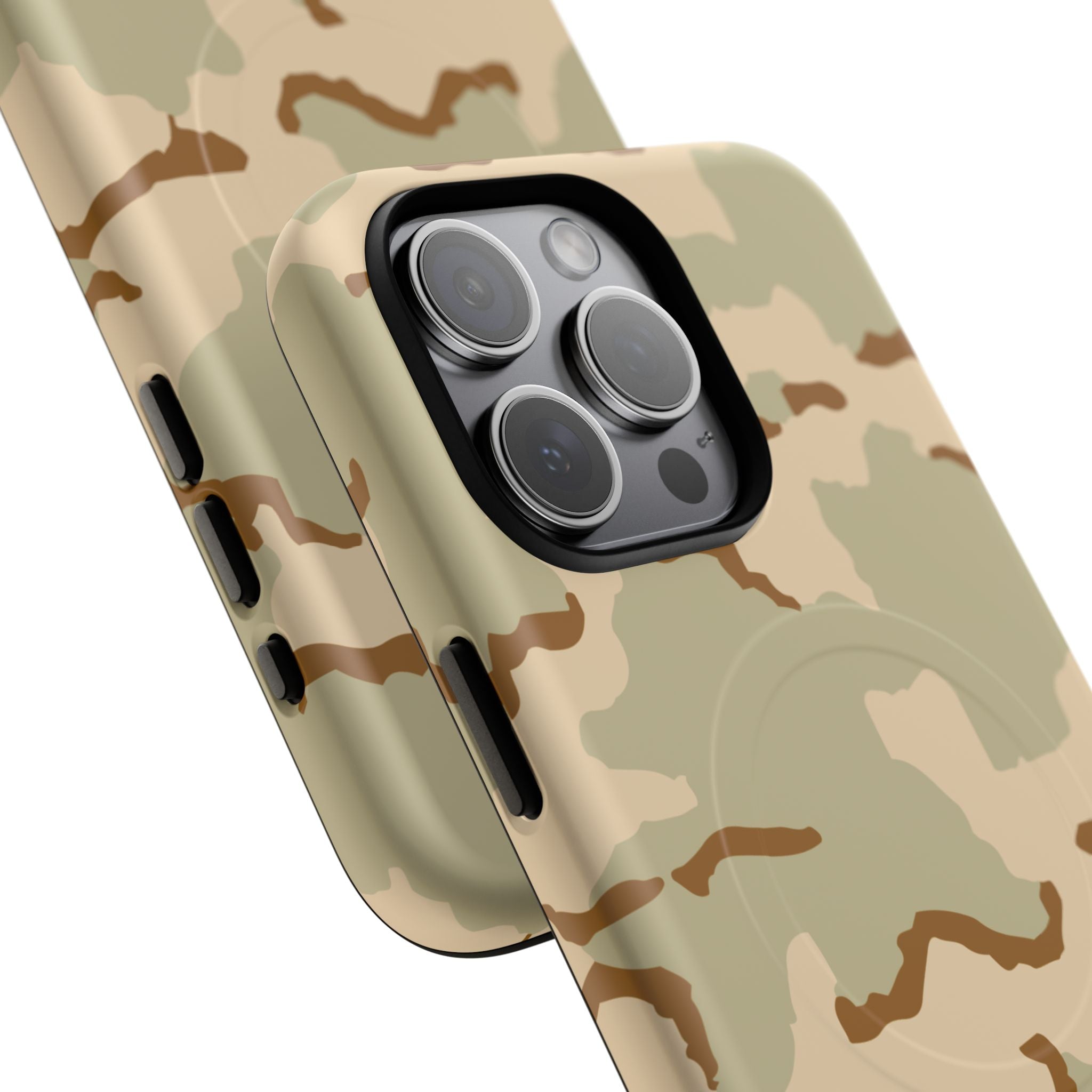 MagSafe® Compatible Tough Phone Case | Desert Camo (DCU) Rugged Protective Cover