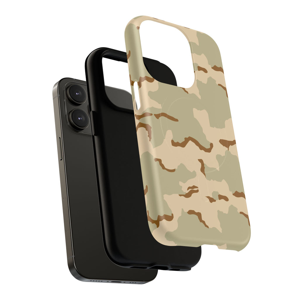 MagSafe® Compatible Tough Phone Case | Desert Camo (DCU) Rugged Protective Cover