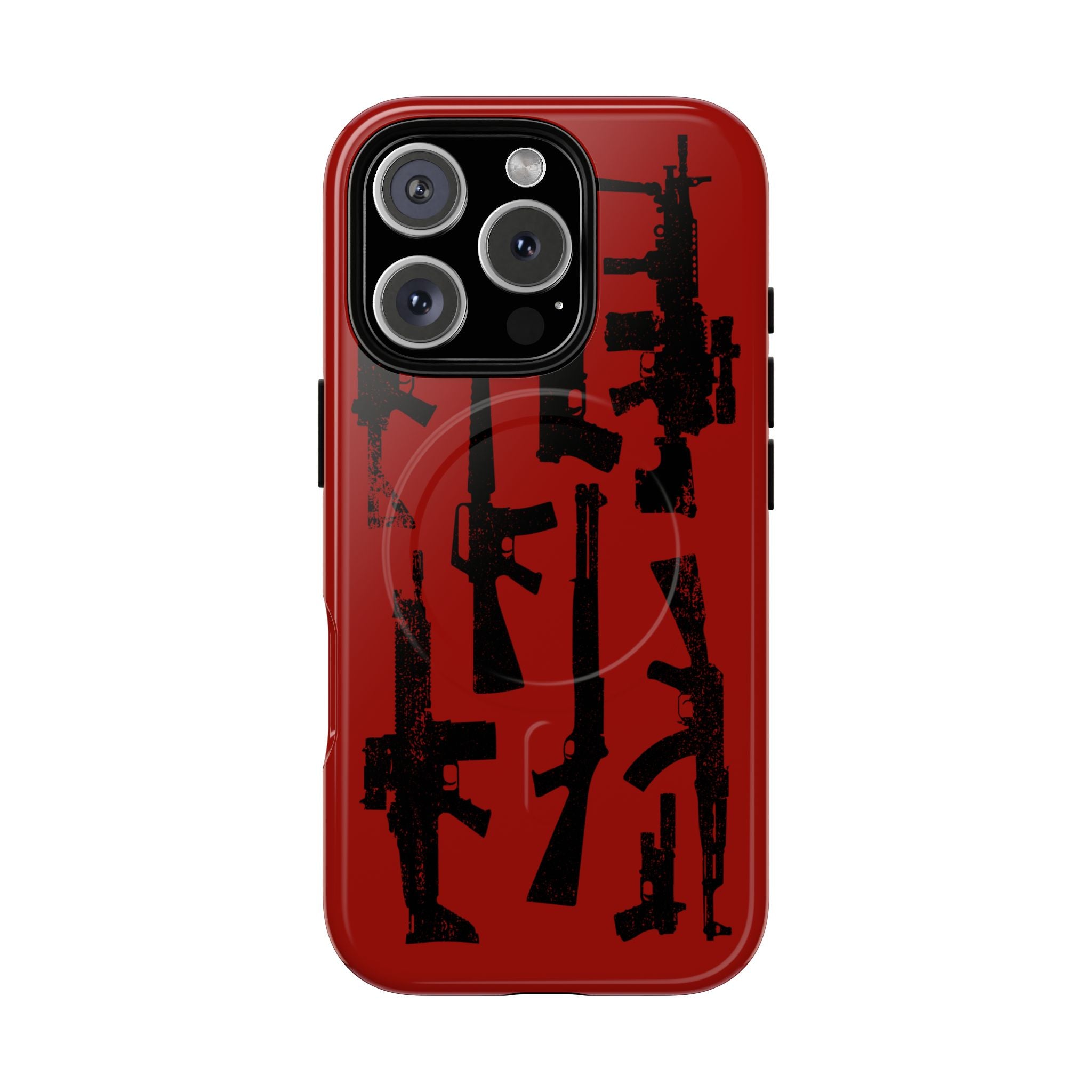 MagSafe Compatible RED DEAD GUN iPhone Tough Case