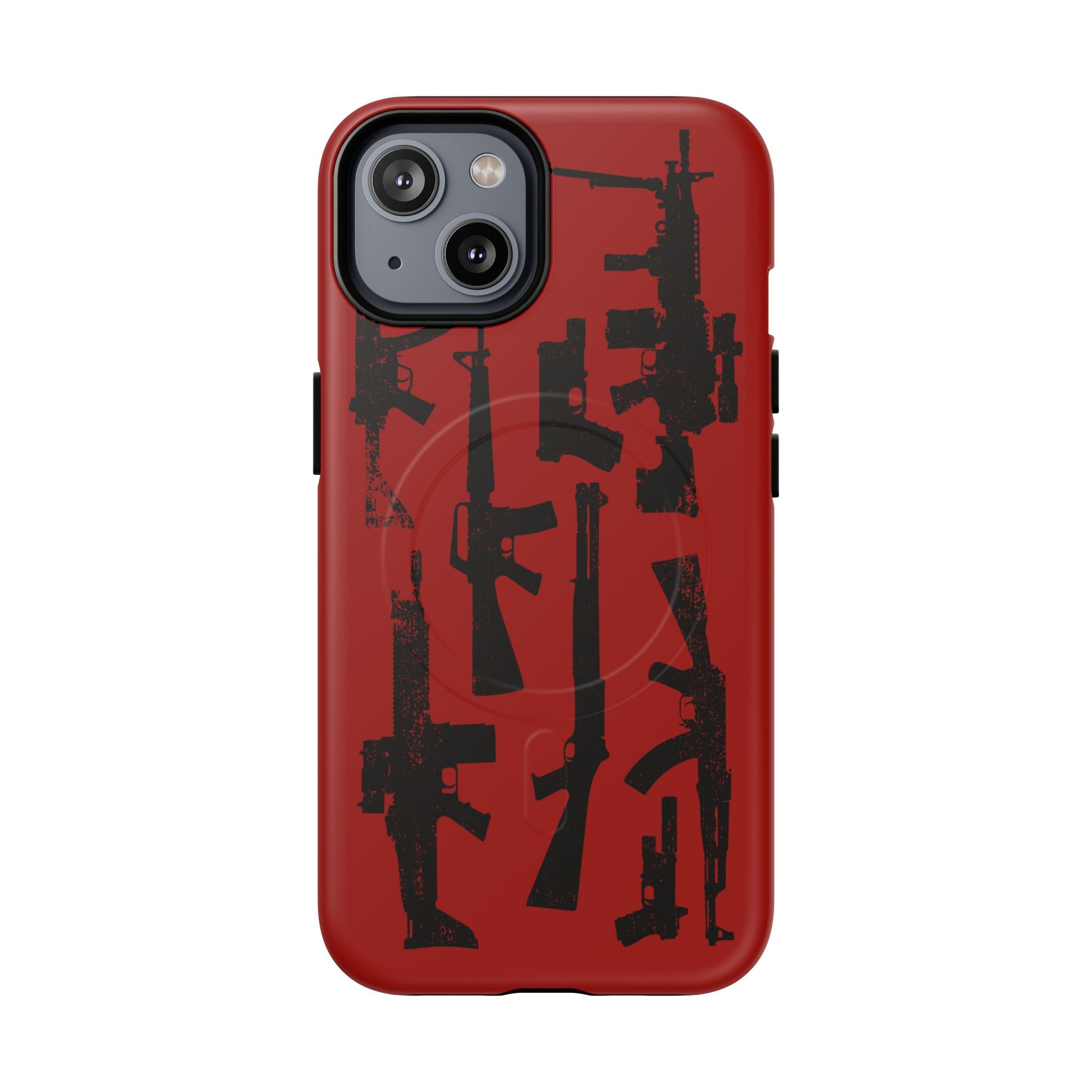 MagSafe Compatible RED DEAD GUN iPhone Tough Case