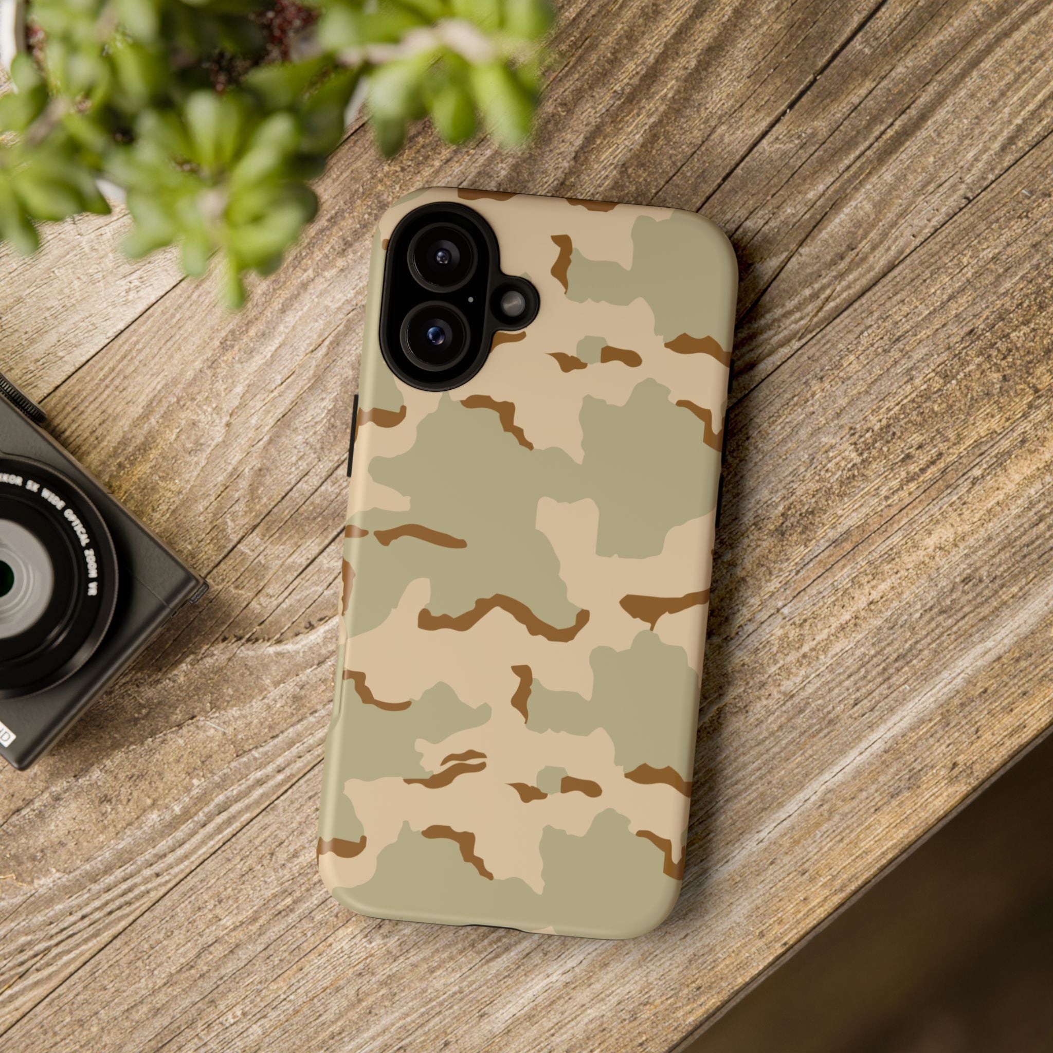 Desert Camo (DCU) Tough Phone Case | Military-Inspired Dual-Layer Protection