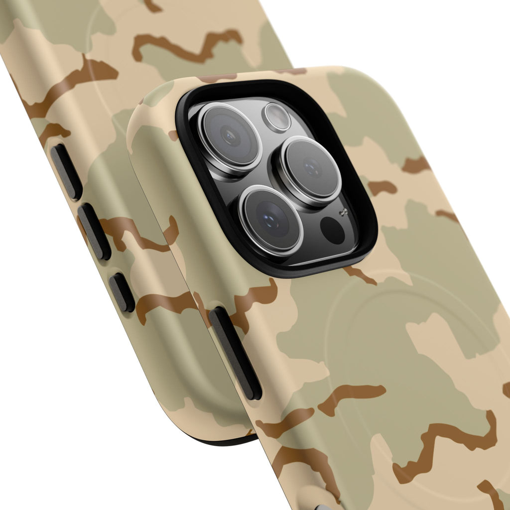 MagSafe® Compatible Tough Phone Case | Desert Camo (DCU) Rugged Protective Cover