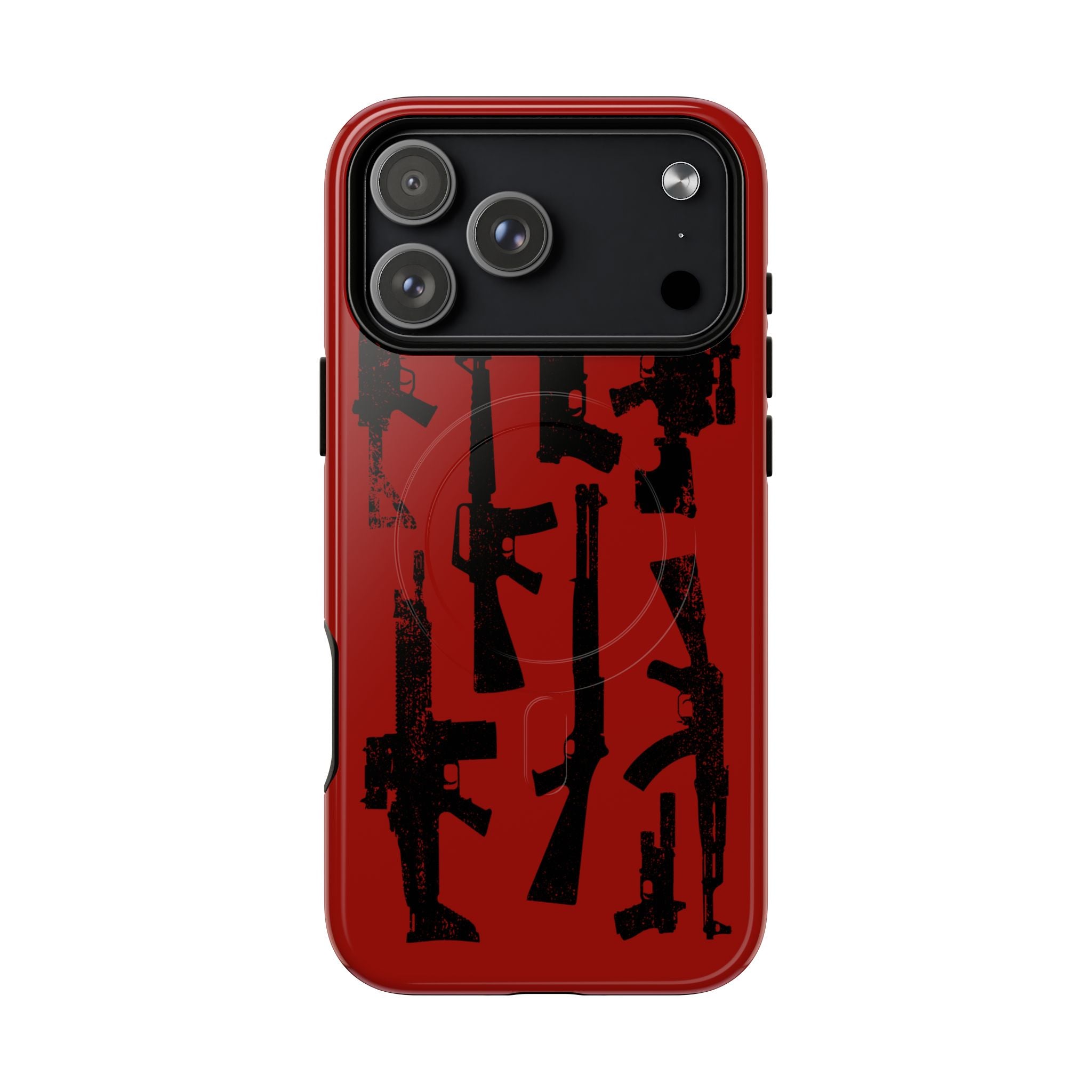 MagSafe Compatible RED DEAD GUN iPhone Tough Case