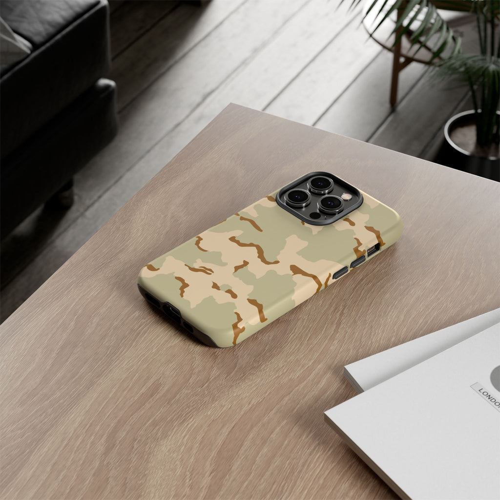 Desert Camo (DCU) Tough Phone Case | Military-Inspired Dual-Layer Protection