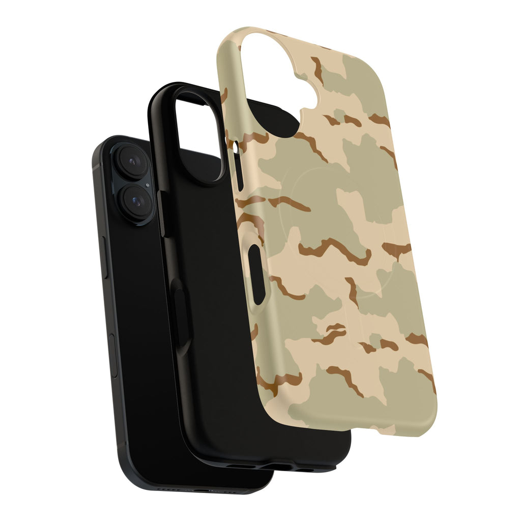 MagSafe® Compatible Tough Phone Case | Desert Camo (DCU) Rugged Protective Cover