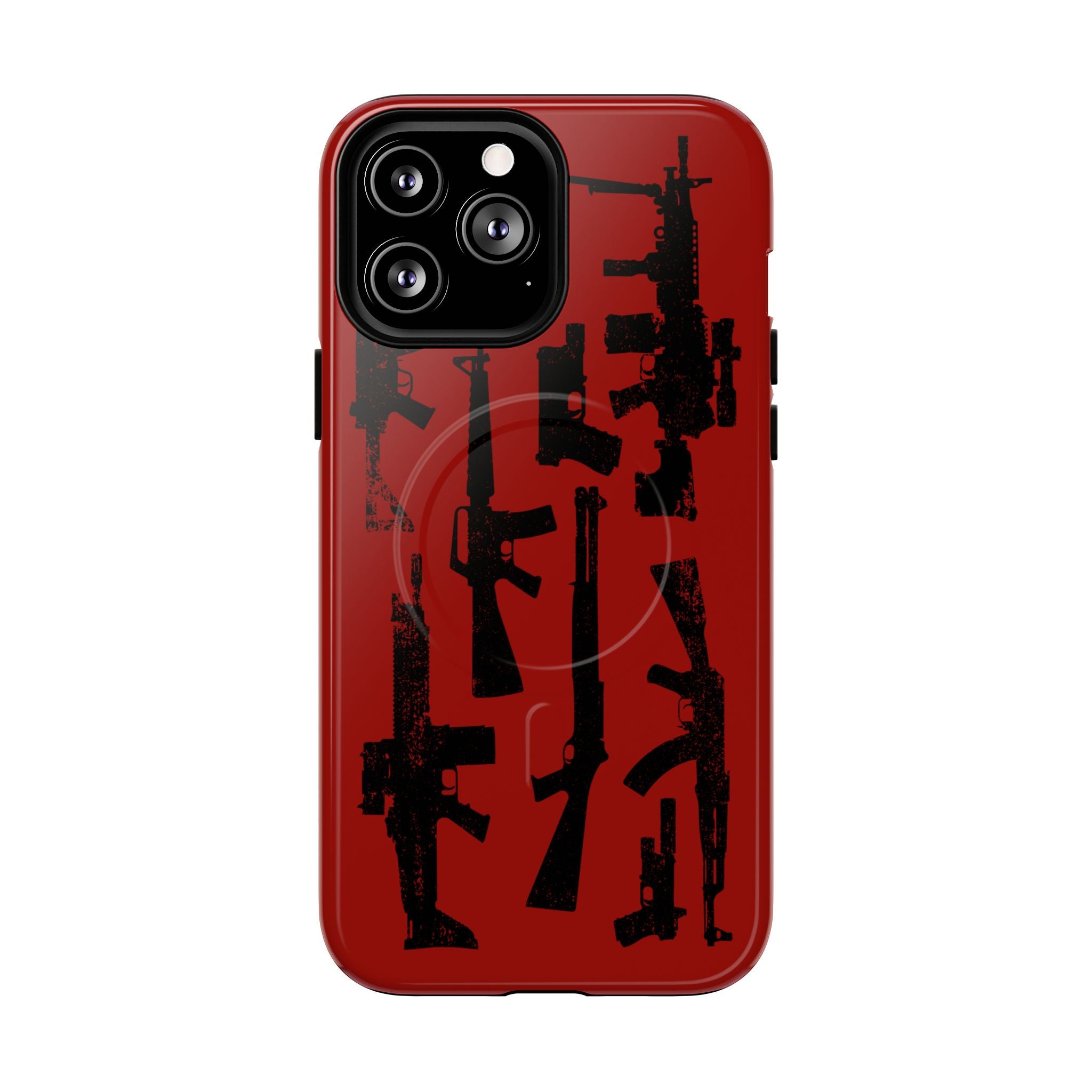 MagSafe Compatible RED DEAD GUN iPhone Tough Case