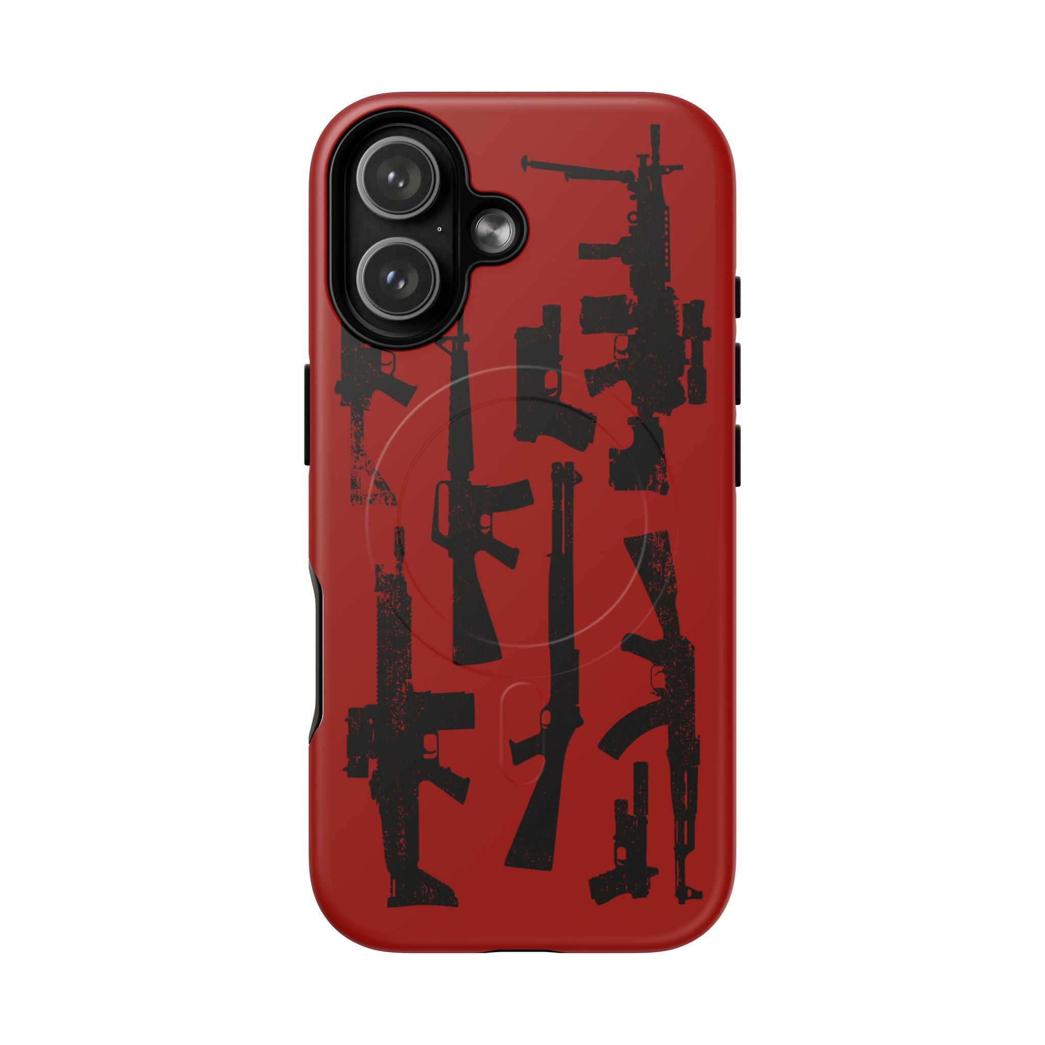 MagSafe Compatible RED DEAD GUN iPhone Tough Case