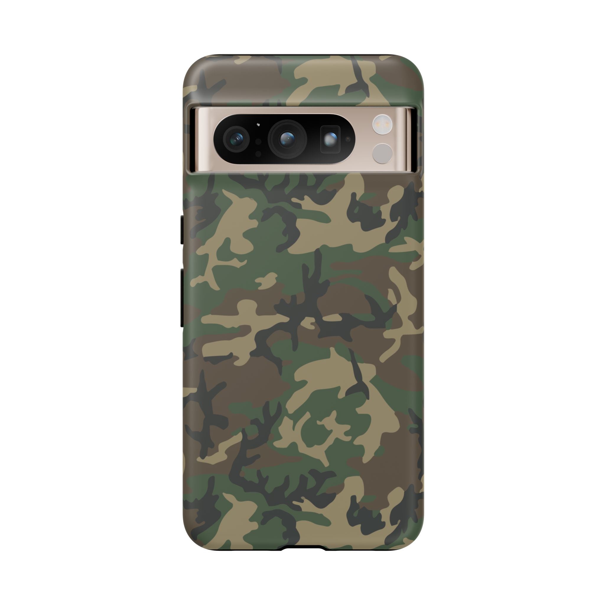 Woodland (M81) Tough Phone Case — Military-Inspired Dual-Layer Protective Cover