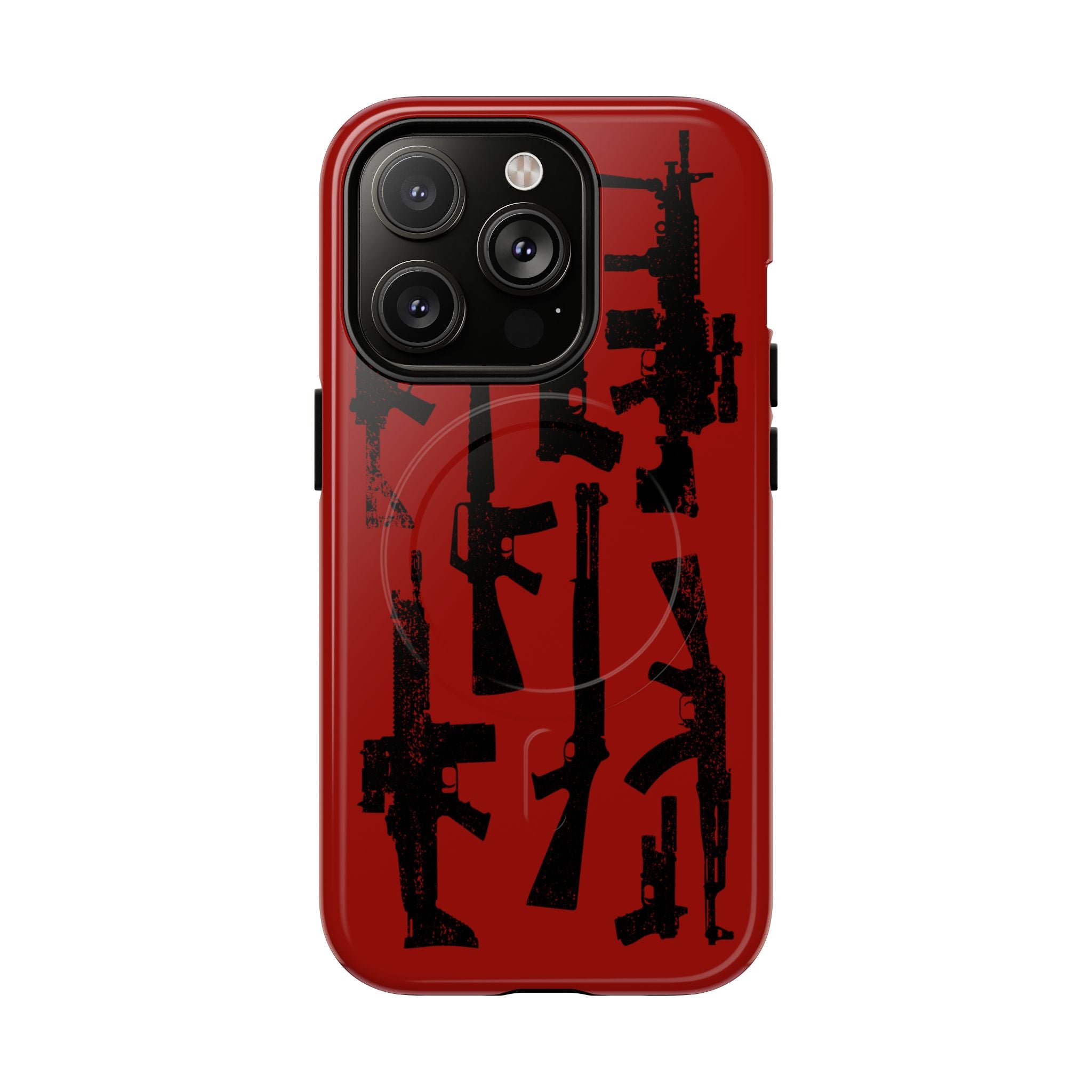 MagSafe Compatible RED DEAD GUN iPhone Tough Case