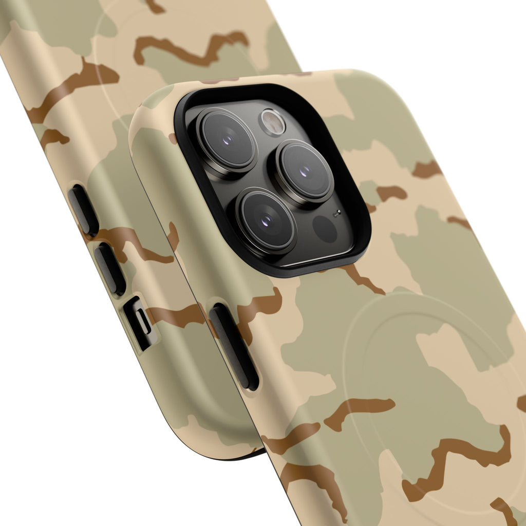 MagSafe® Compatible Tough Phone Case | Desert Camo (DCU) Rugged Protective Cover