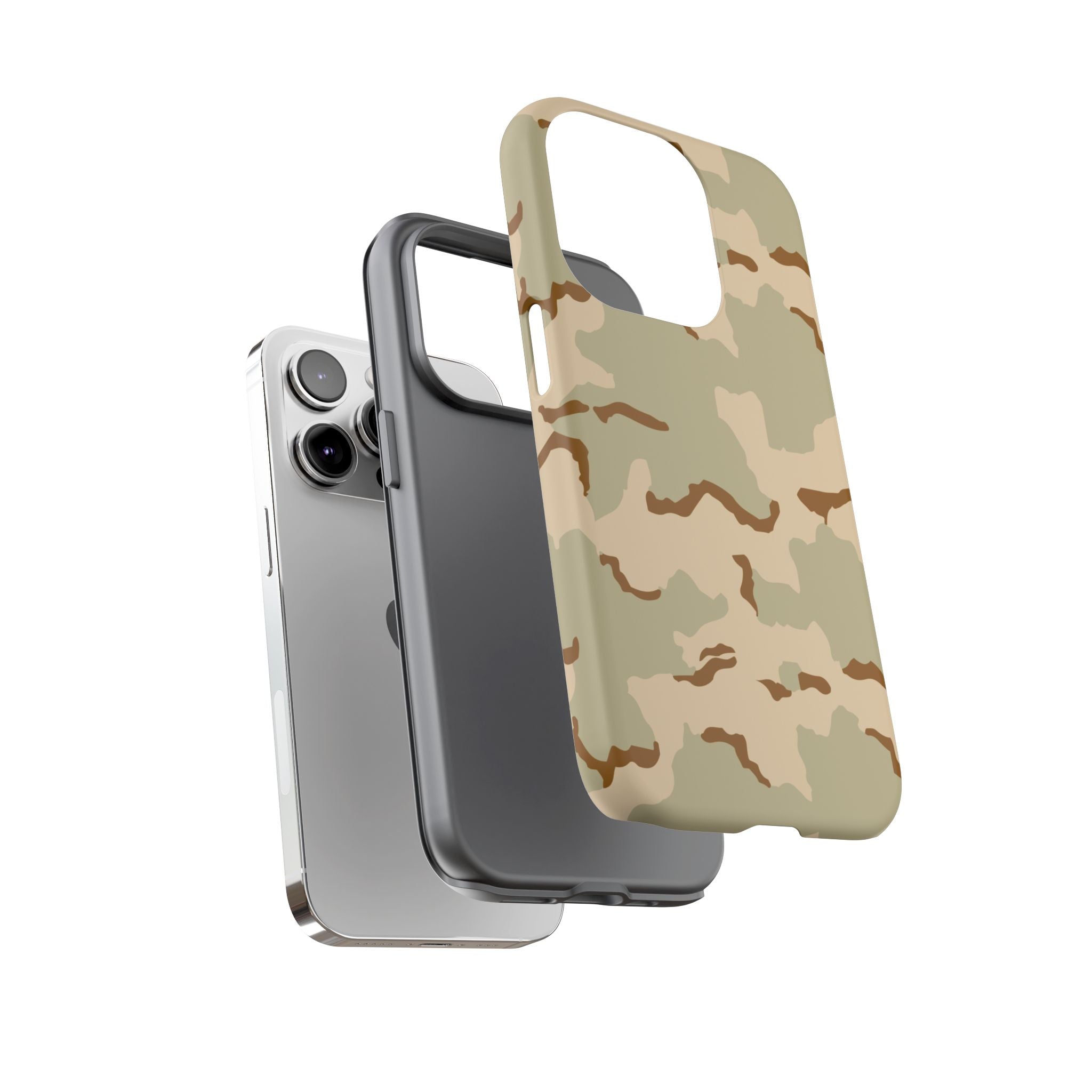 Desert Camo (DCU) Tough Phone Case | Military-Inspired Dual-Layer Protection