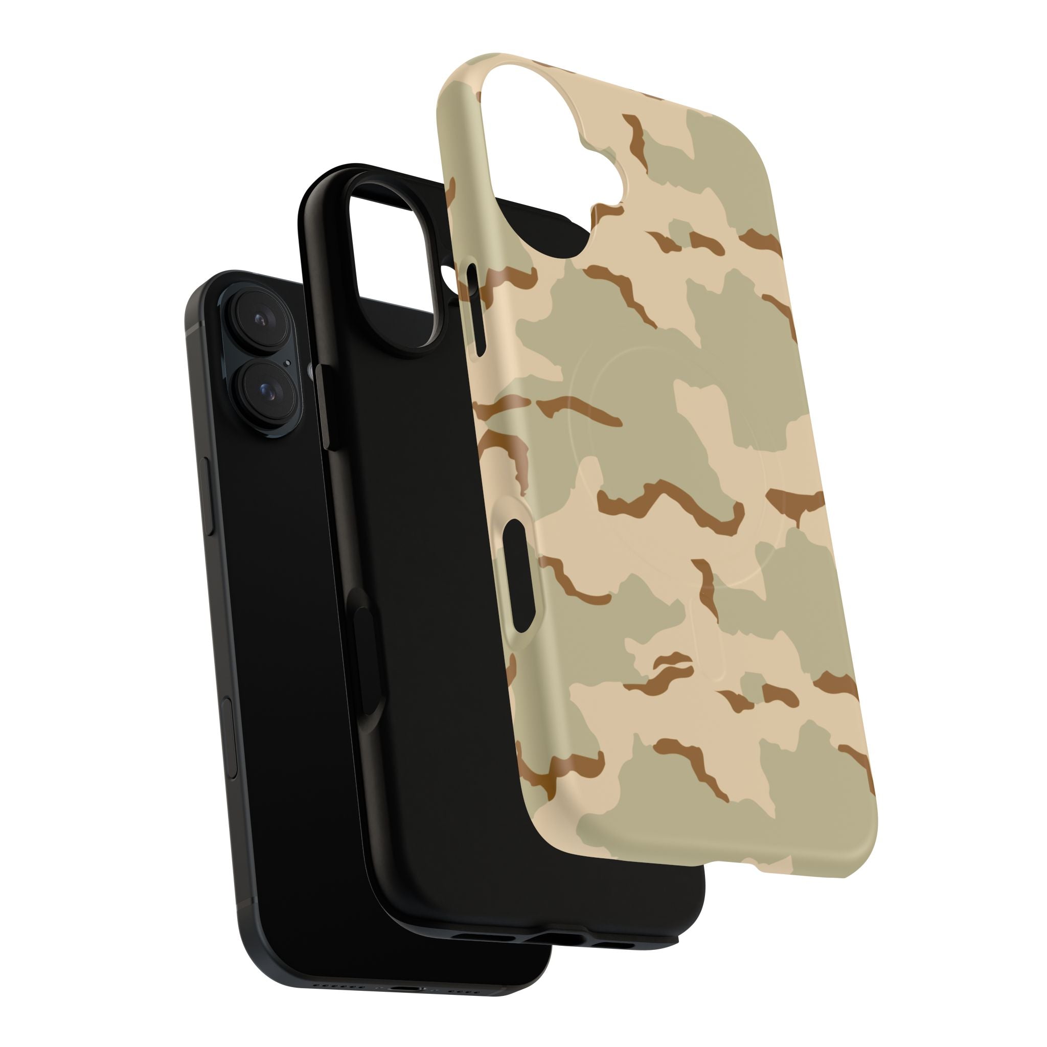MagSafe® Compatible Tough Phone Case | Desert Camo (DCU) Rugged Protective Cover