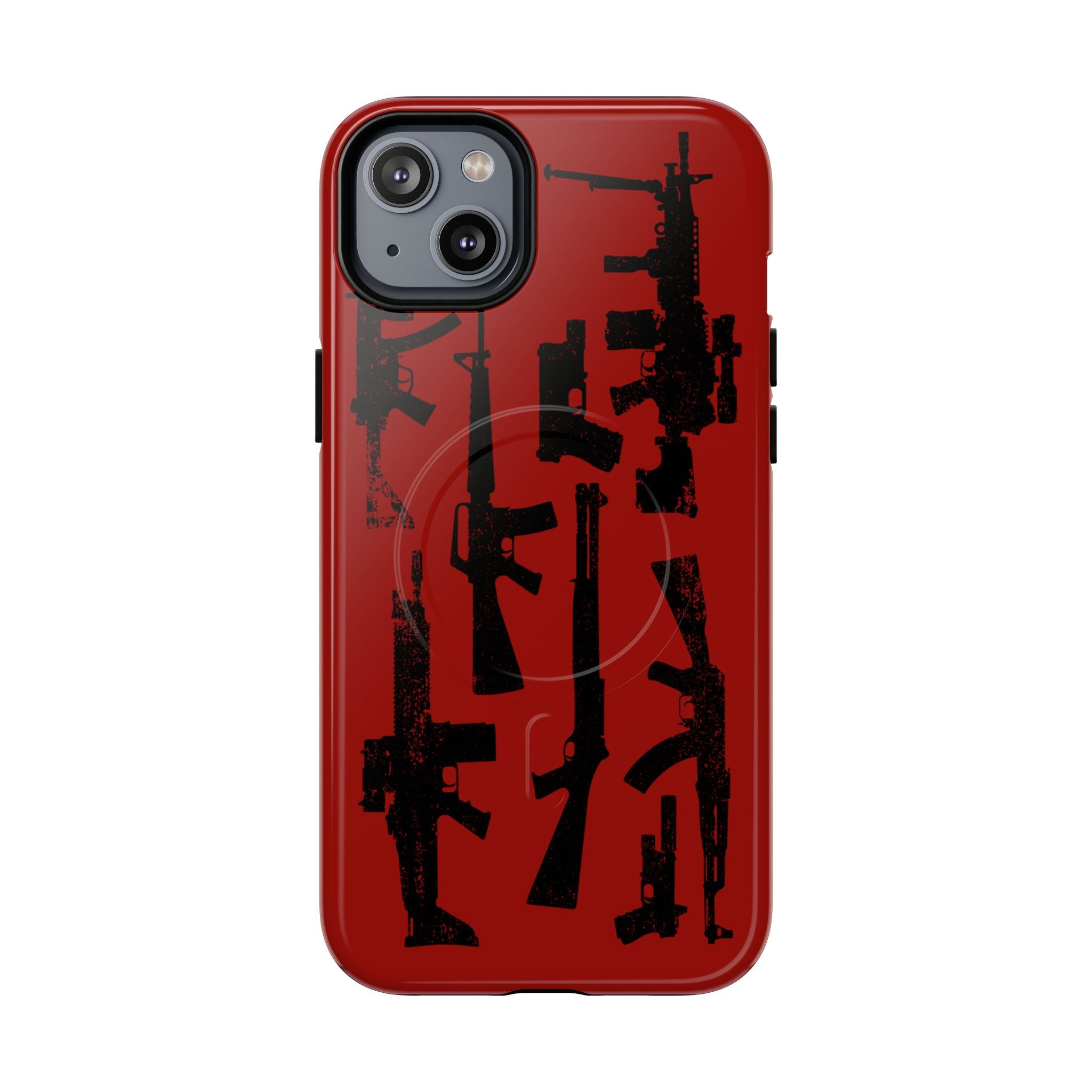 MagSafe Compatible RED DEAD GUN iPhone Tough Case