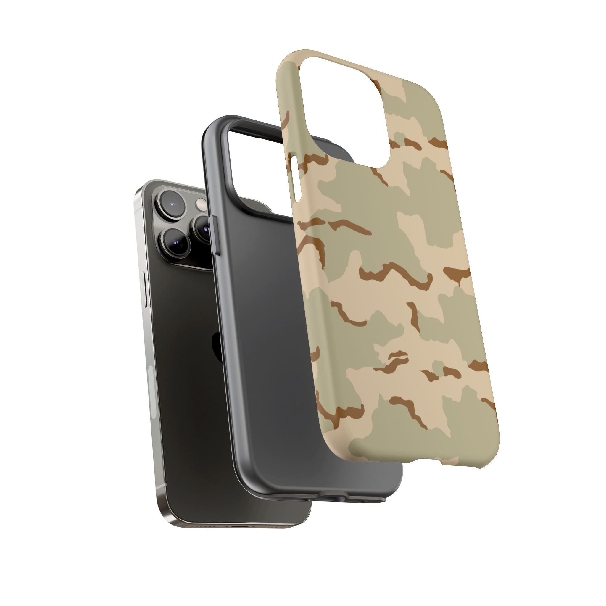 Desert Camo (DCU) Tough Phone Case | Military-Inspired Dual-Layer Protection