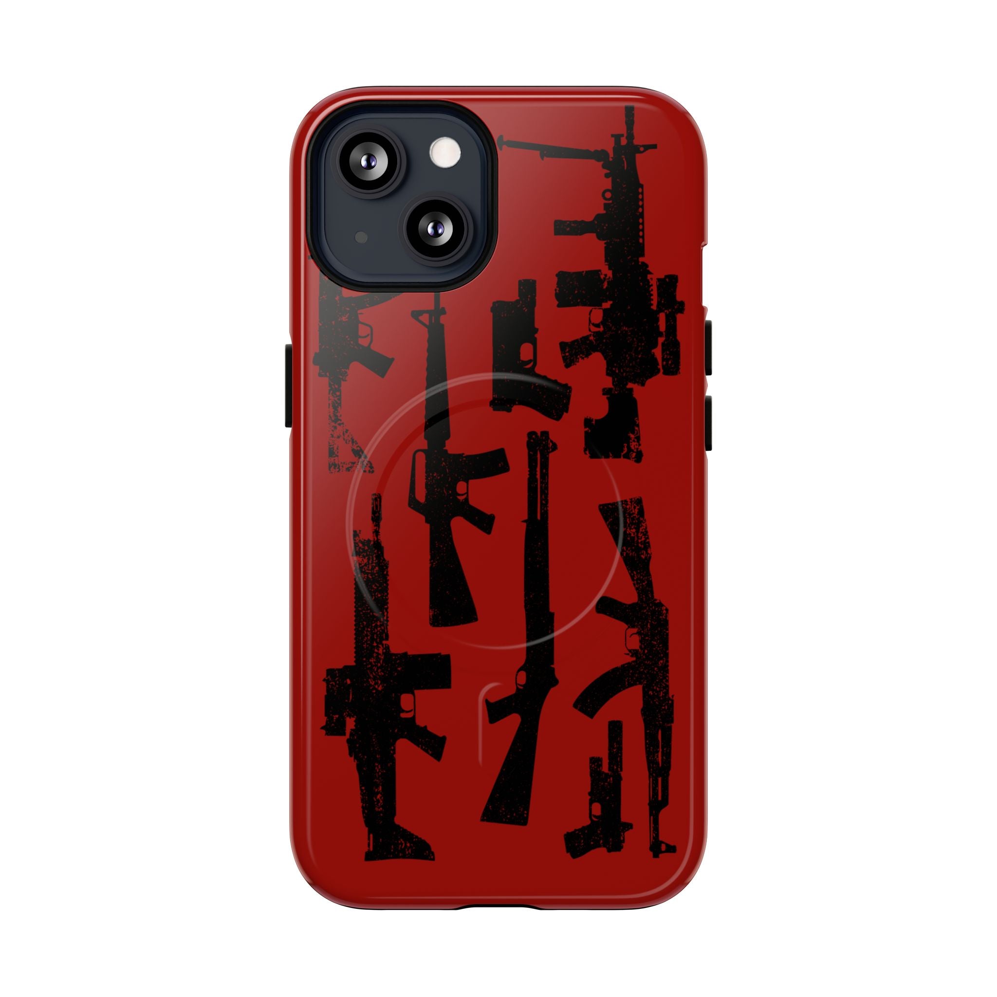 MagSafe Compatible RED DEAD GUN iPhone Tough Case