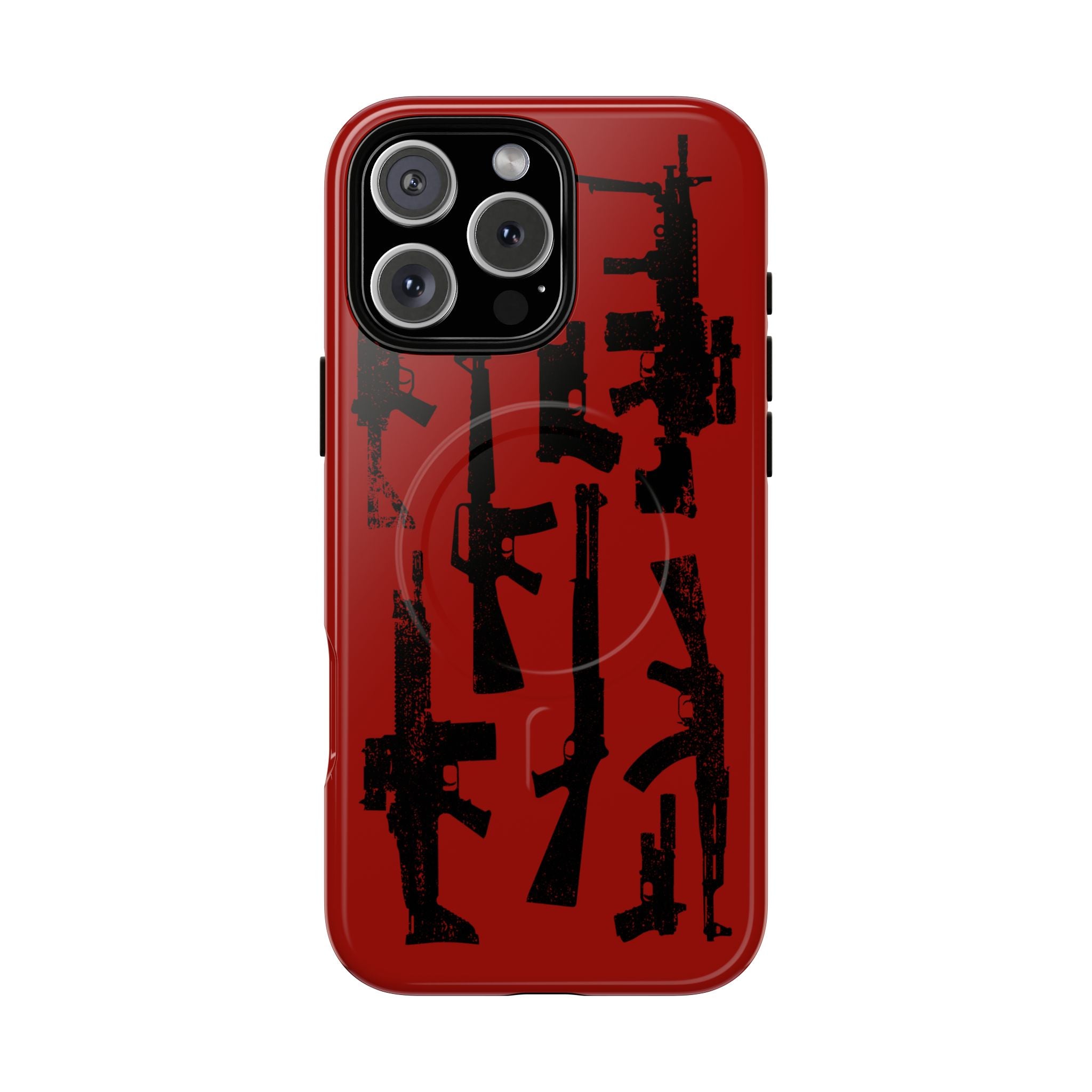 MagSafe Compatible RED DEAD GUN iPhone Tough Case
