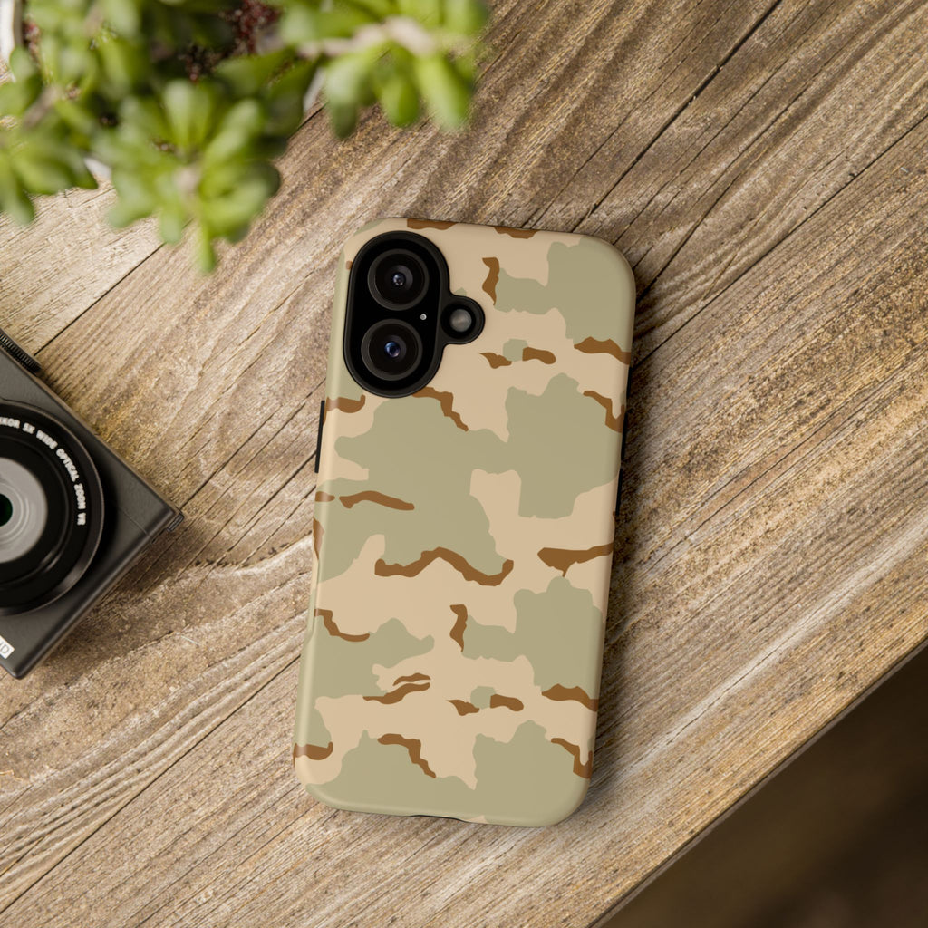 Desert Camo (DCU) Tough Phone Case | Military-Inspired Dual-Layer Protection