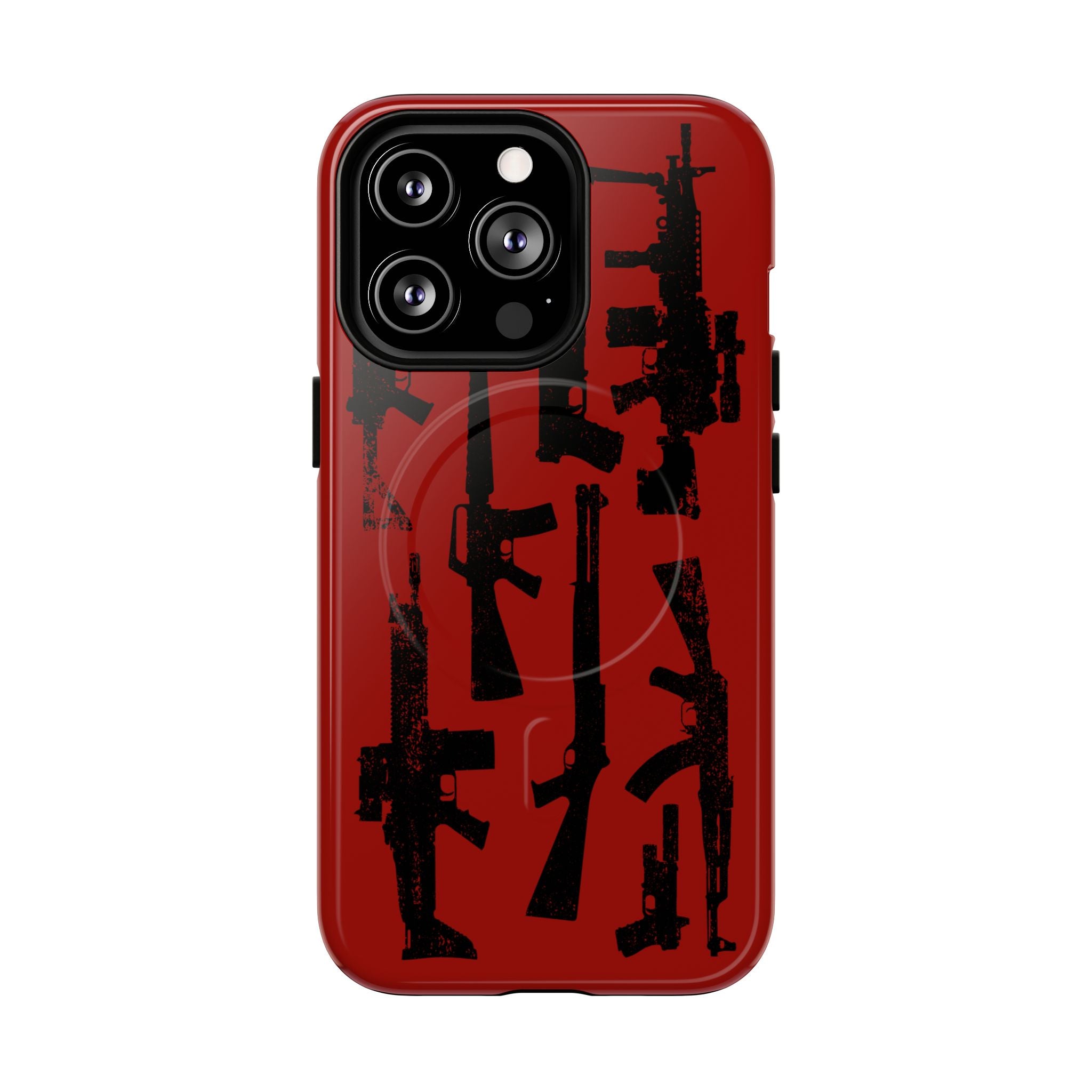 MagSafe Compatible RED DEAD GUN iPhone Tough Case