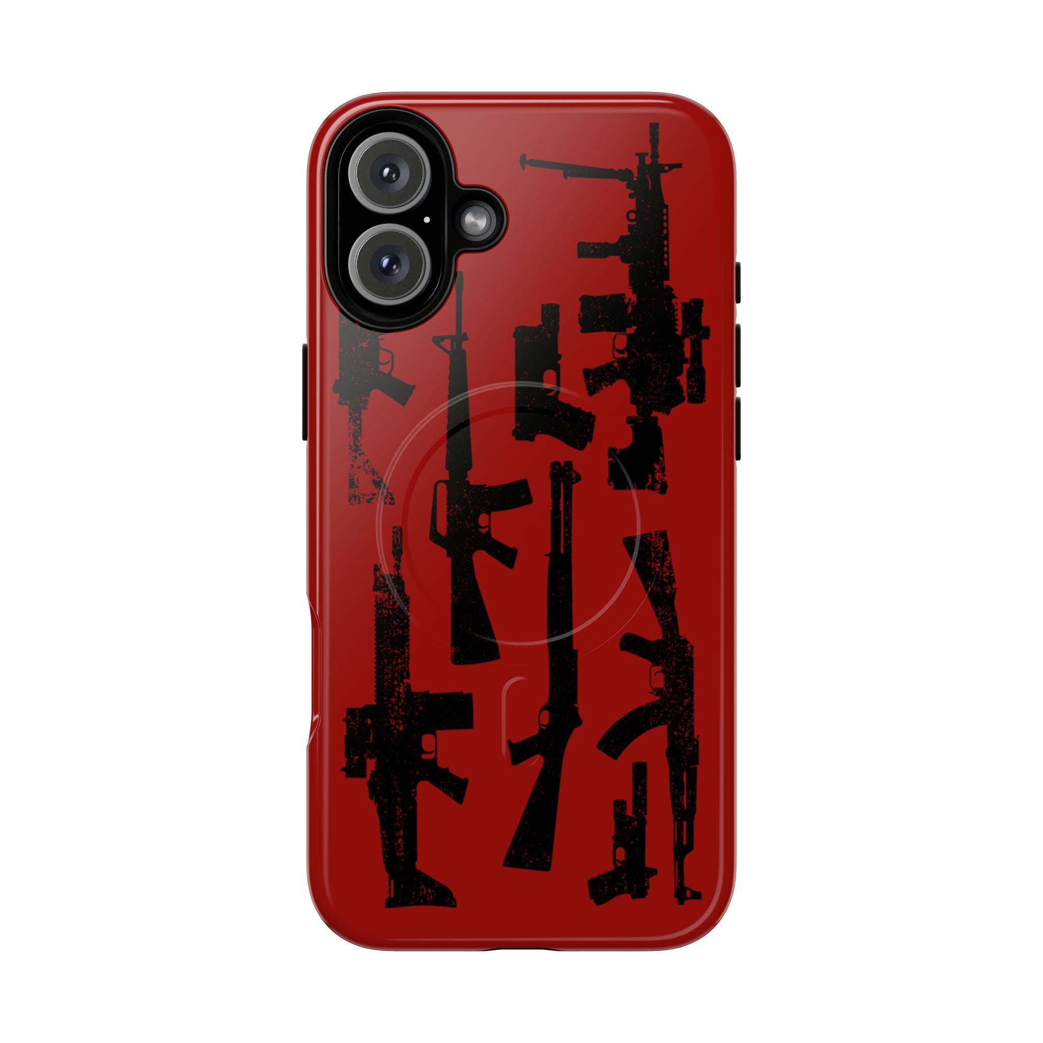 MagSafe Compatible RED DEAD GUN iPhone Tough Case