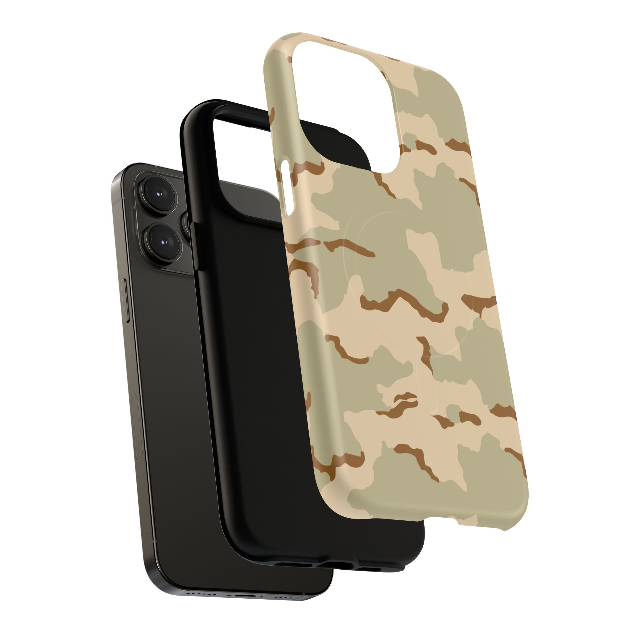MagSafe® Compatible Tough Phone Case | Desert Camo (DCU) Rugged Protective Cover