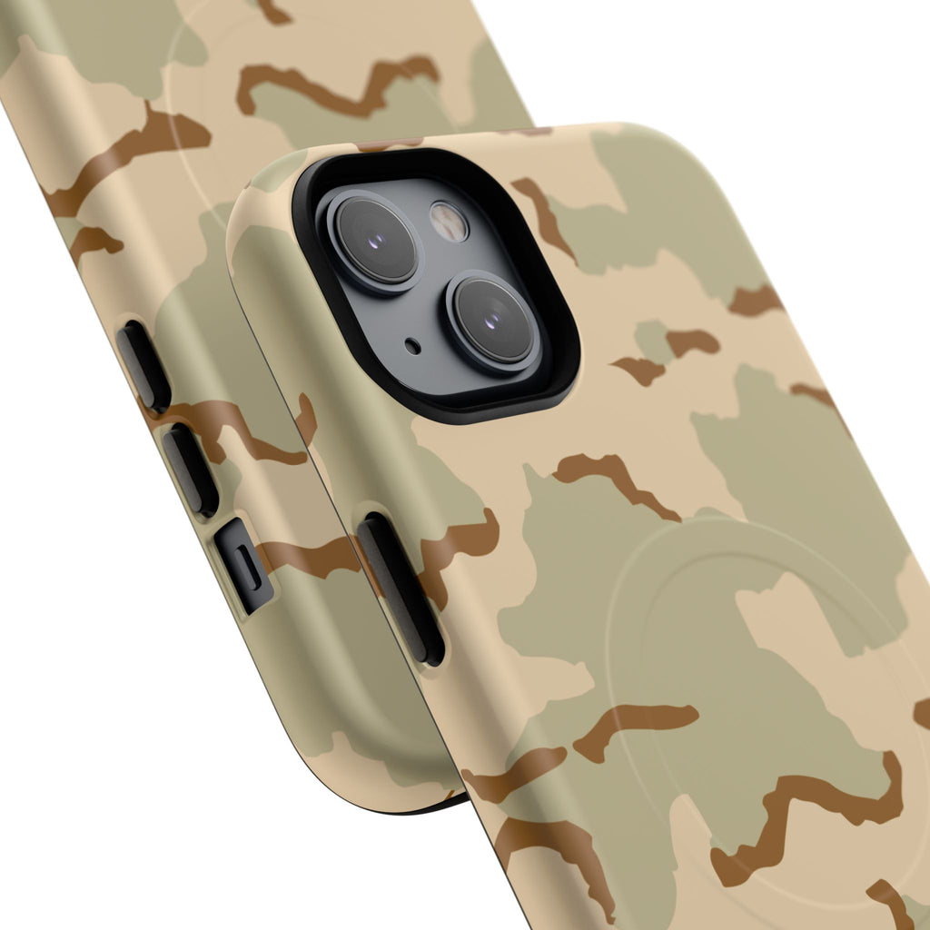 MagSafe® Compatible Tough Phone Case | Desert Camo (DCU) Rugged Protective Cover