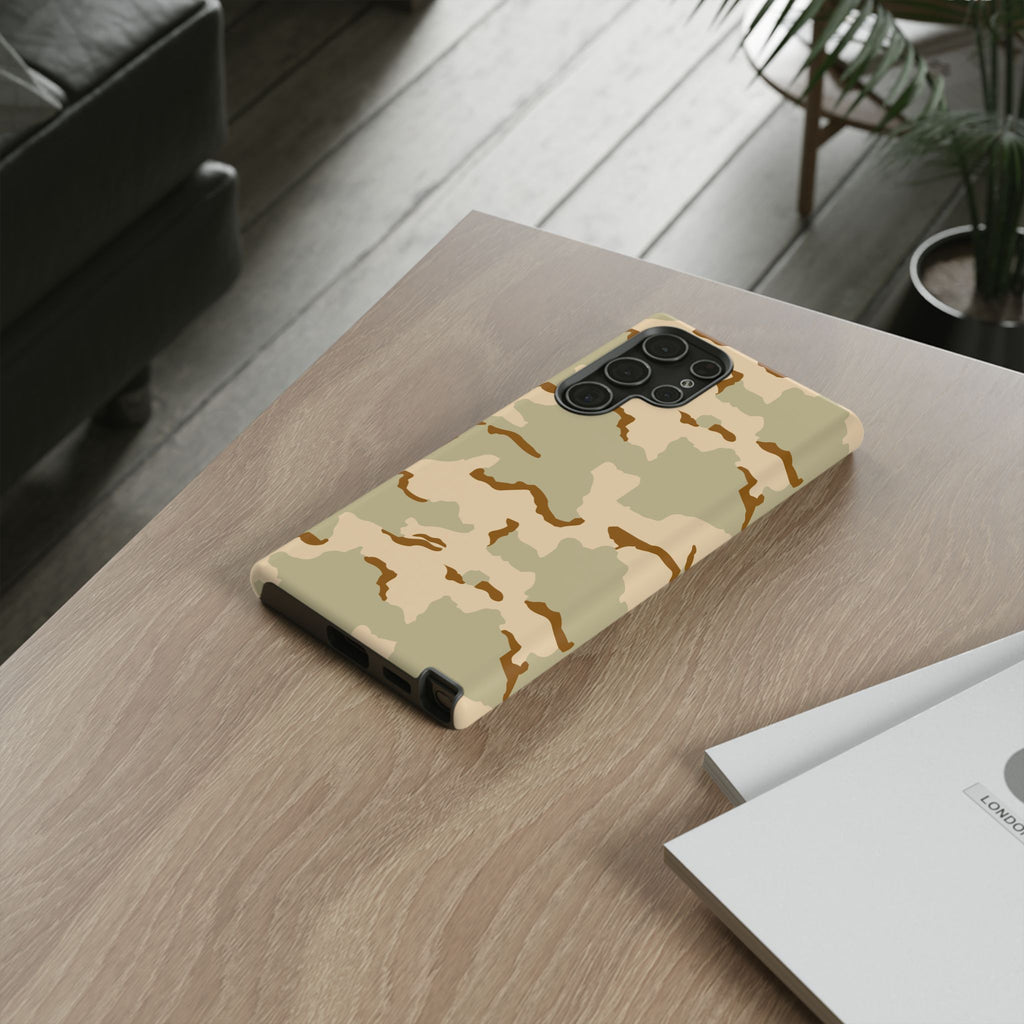 Desert Camo (DCU) Tough Phone Case | Military-Inspired Dual-Layer Protection