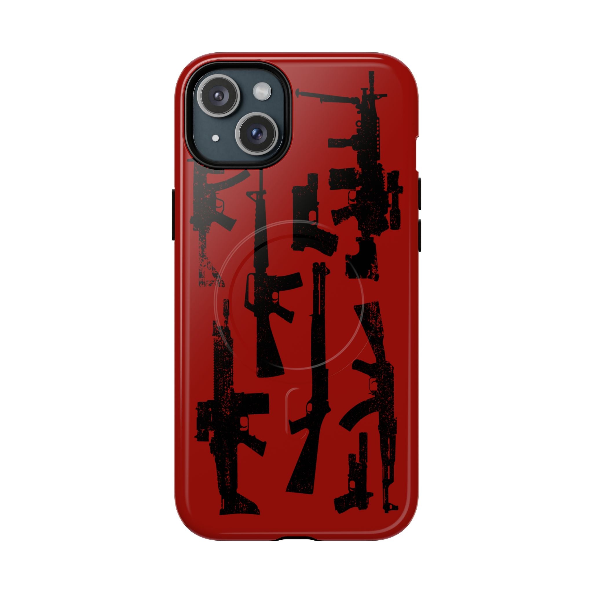 MagSafe Compatible RED DEAD GUN iPhone Tough Case