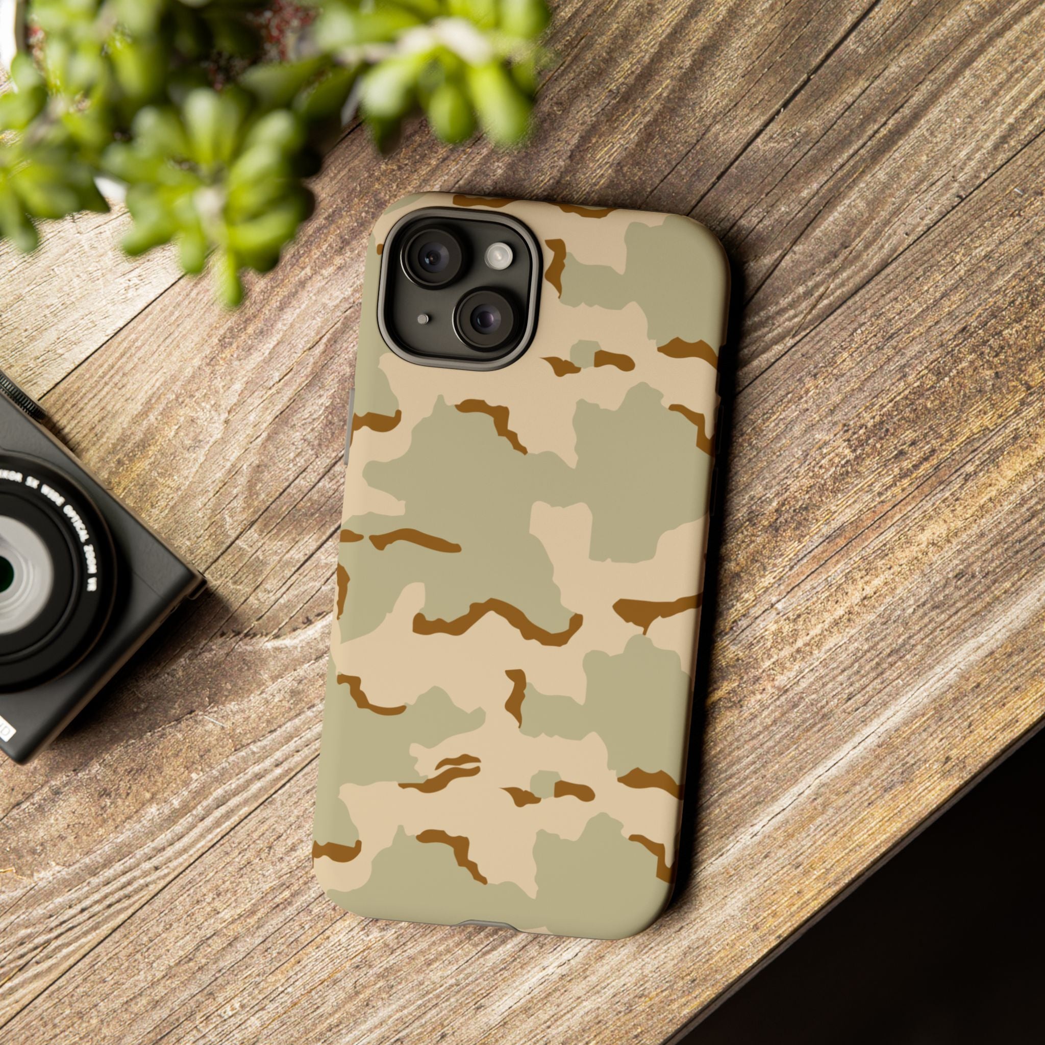 Desert Camo (DCU) Tough Phone Case | Military-Inspired Dual-Layer Protection